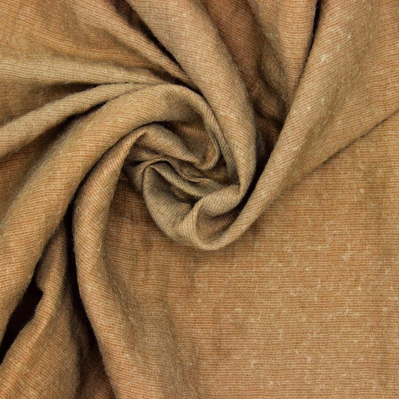 Apparel fabric - hazelnut brown