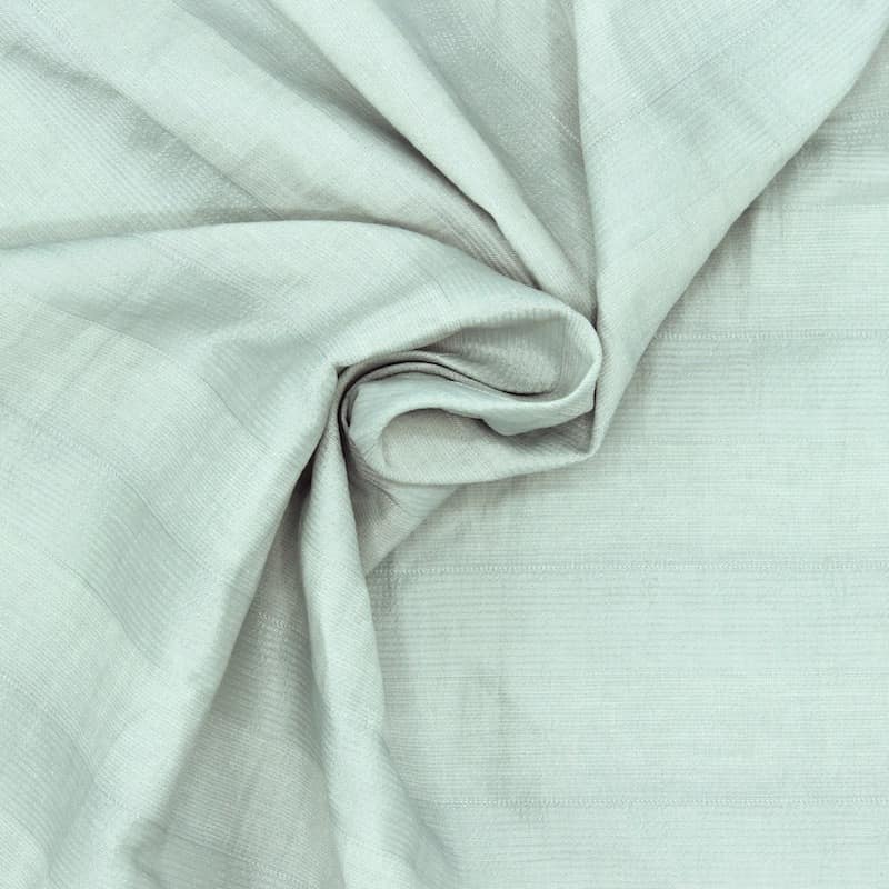 Striped apparel fabric - aqua