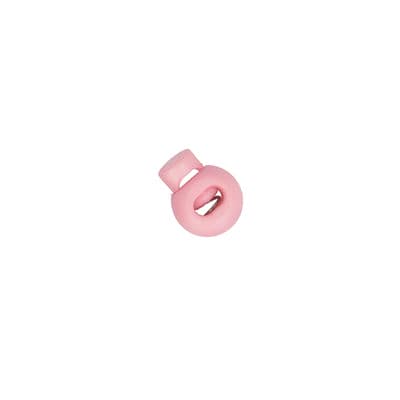 Round cord lock - baby pink