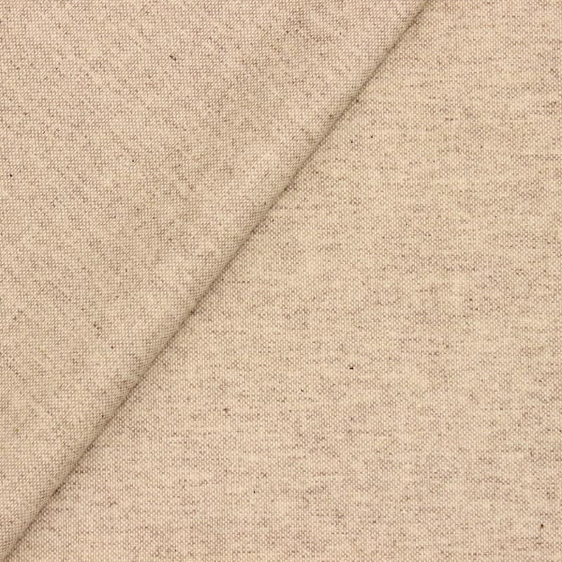 Coated cotton cloth - beige