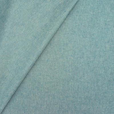 Coated cotton cloth - blue