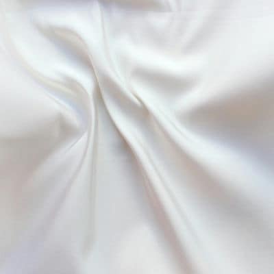 Silk faille - plain white
