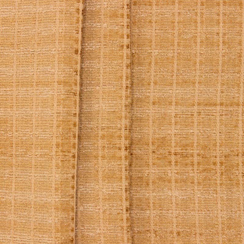 Cloth of 3m Jacquard chenille upholstery fabric - beige