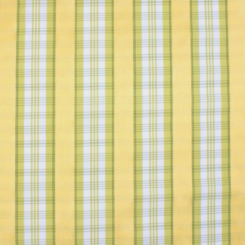Cloth of 3m Upholstery fabric with yellow squares