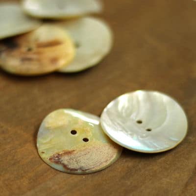 Vintage pearly button