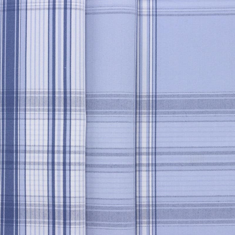 Cloth of 3m Checkered upholstery fabric - lavender blue