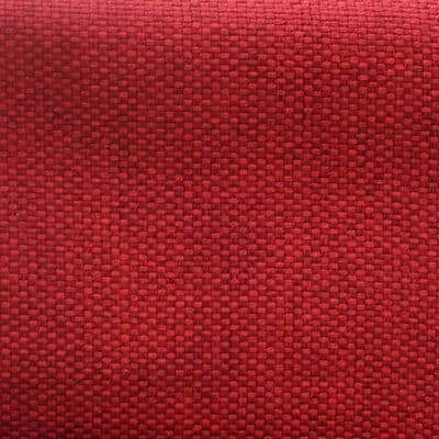 Rode groot linnen effect opacifierende stof