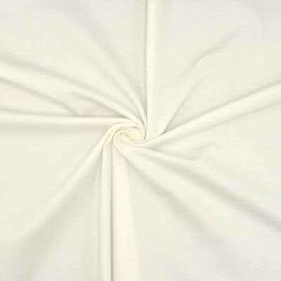 Rekbare kledingstof - gebroken wit