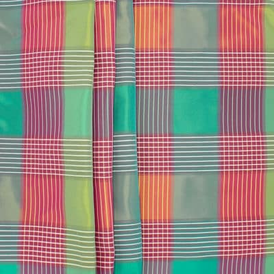 Cloth of 3m Checkered upholstery fabric