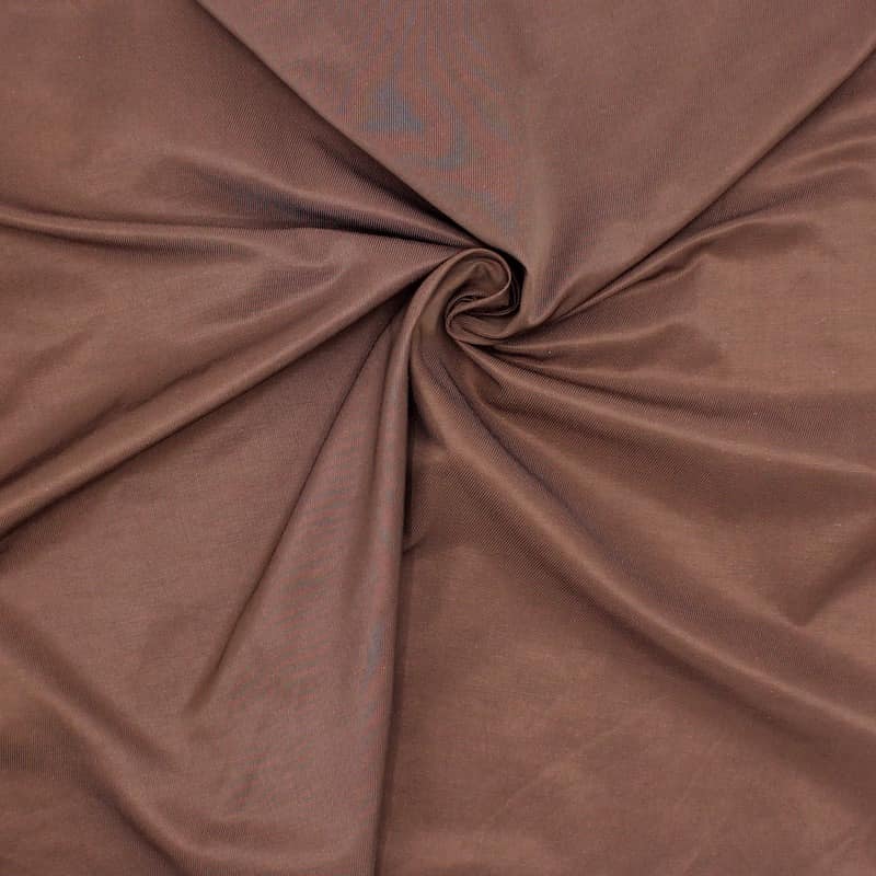 Tissu vestimentaire chocolat