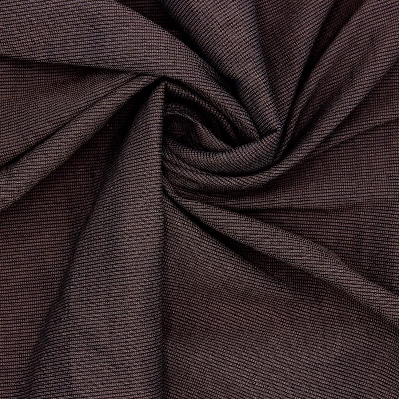 Apparel fabric in viscose - brown
