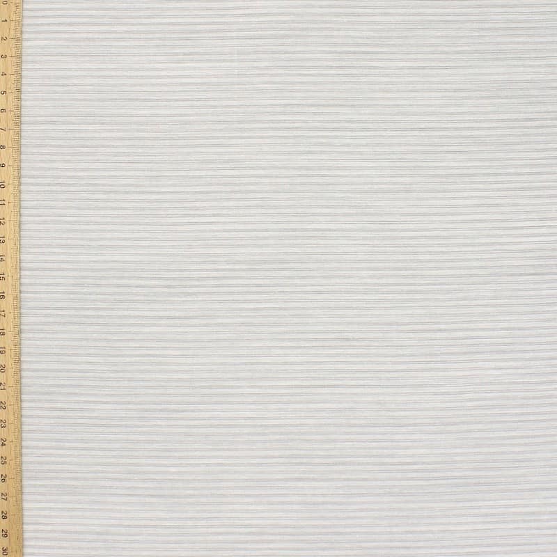 Light striped fabric - off-white