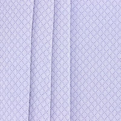Jacquard fabric with rhombs - lila