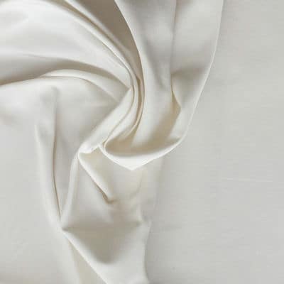 Silk faille - plain white