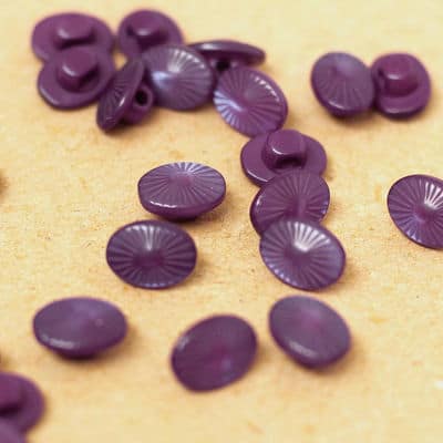 fantasy resin button - purple