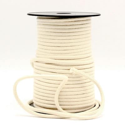 Cotton cord 6mm - ecru