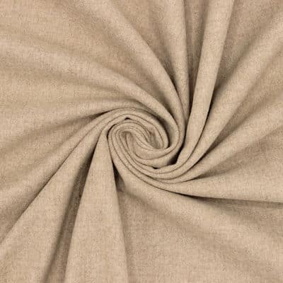 Extensible twill fabric - beige 