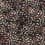 Viscose fabric with stars and dots - black