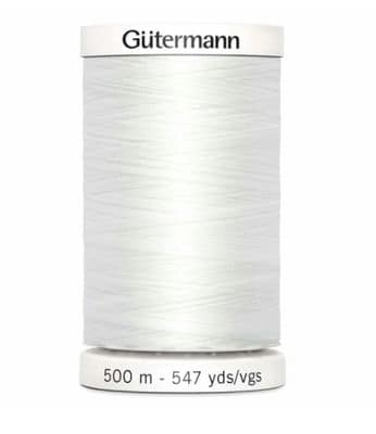 Witte naaigaren Gütermann 800