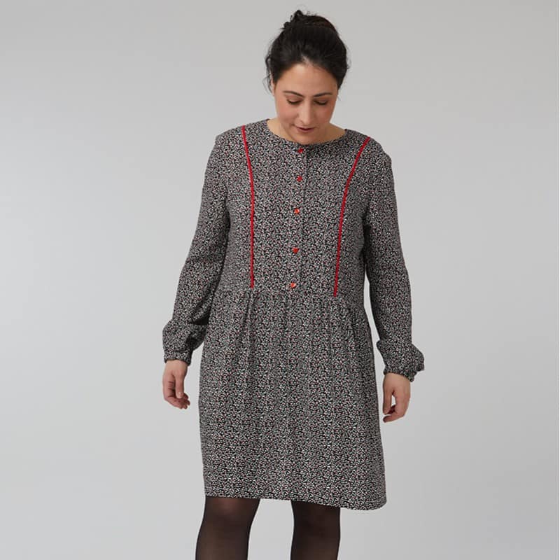Woman's pattern dress Ariane