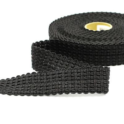 Knitted strap - black