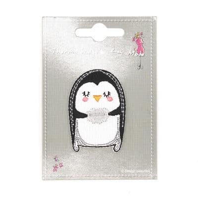 Iron-on patch penguin