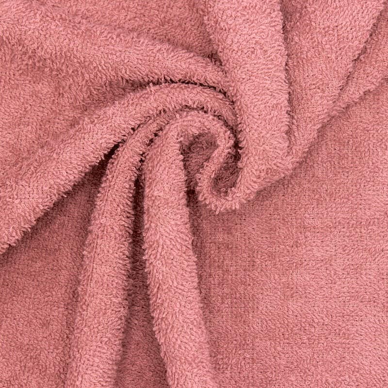 Hydrophilic terry cloth - old pink