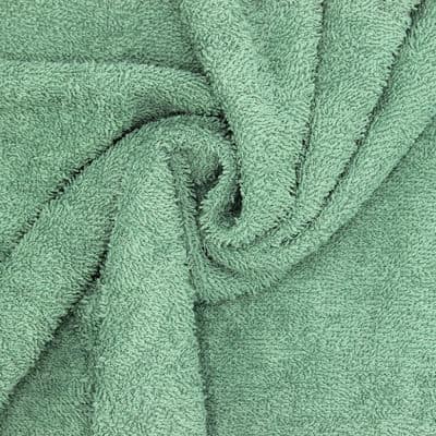 Hydrophilic terry cloth - sage green