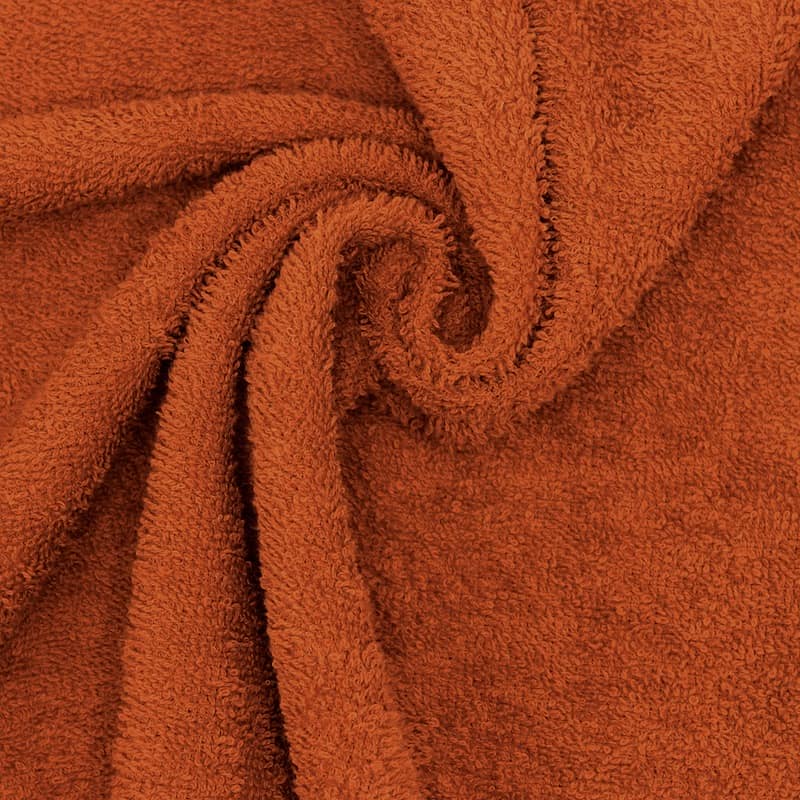 Hydrophilic terry cloth - rust