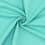 Tissu en coton chiné bleu aigue-marine