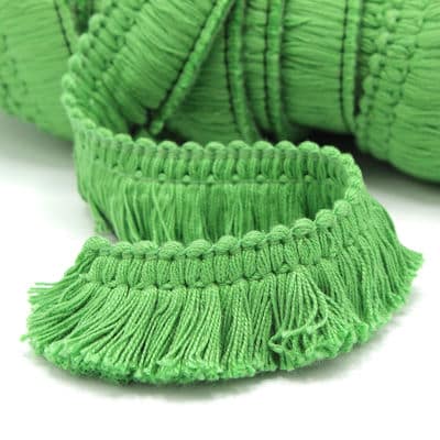 Cotton fringes - Meadow green