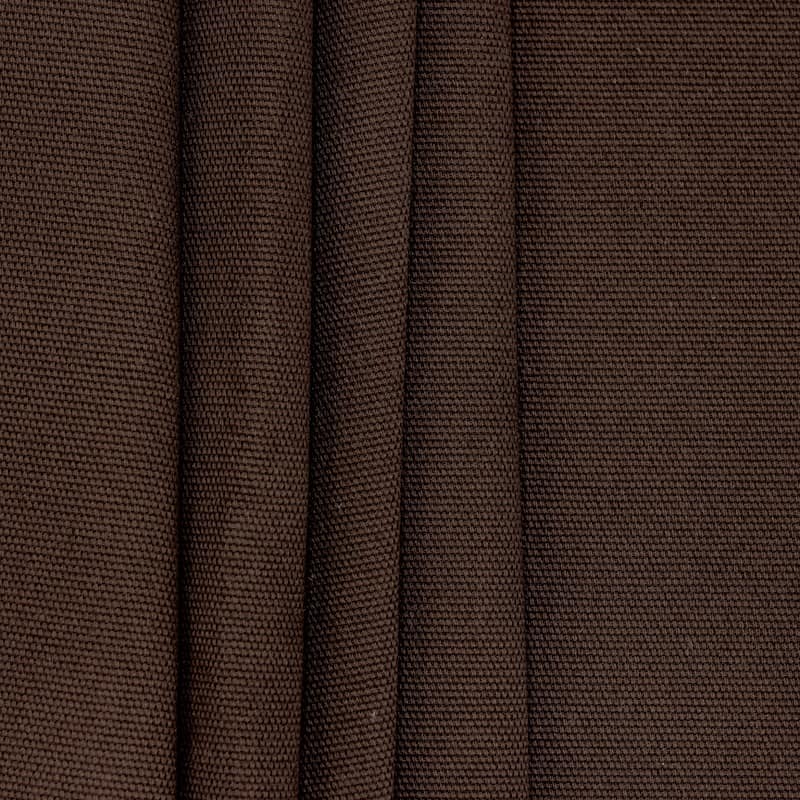 Cotton fabric - plain chestnut brown
