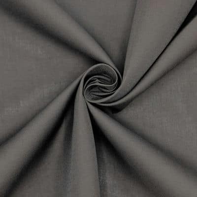 Fabric in cotton and polyester - antracite