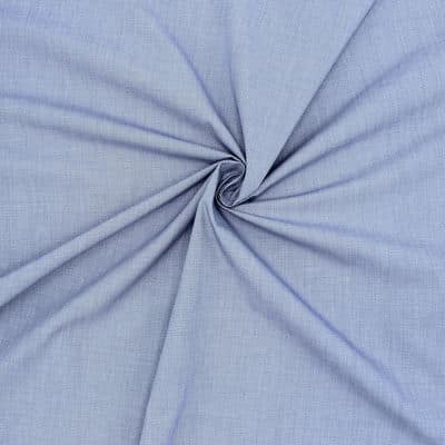 Tissu jacquard en coton - bleu