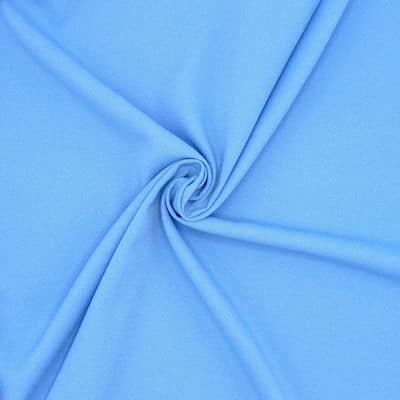 Fabric with crêpe aspect - blue