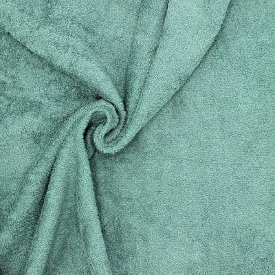 Hydrophilic terry cloth 100% cotton - jade green