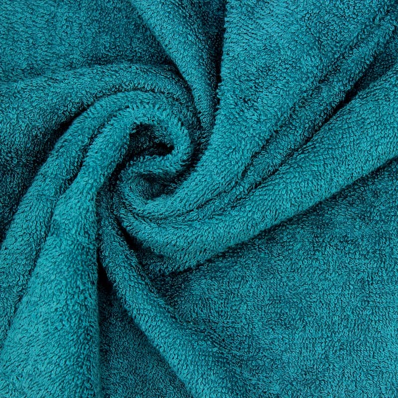 Hydrophilic terry cloth 100% cotton - ocean blue