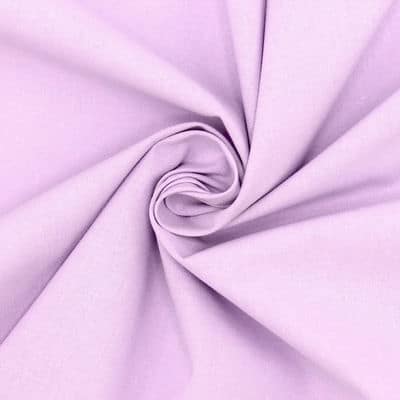 Cretonne fabric - plain light lila