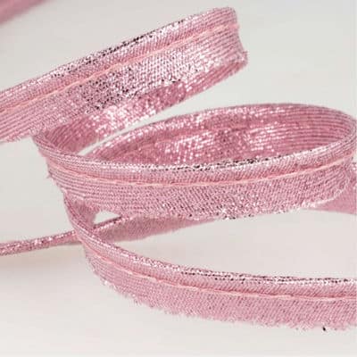 Shiny piping cord - light pink