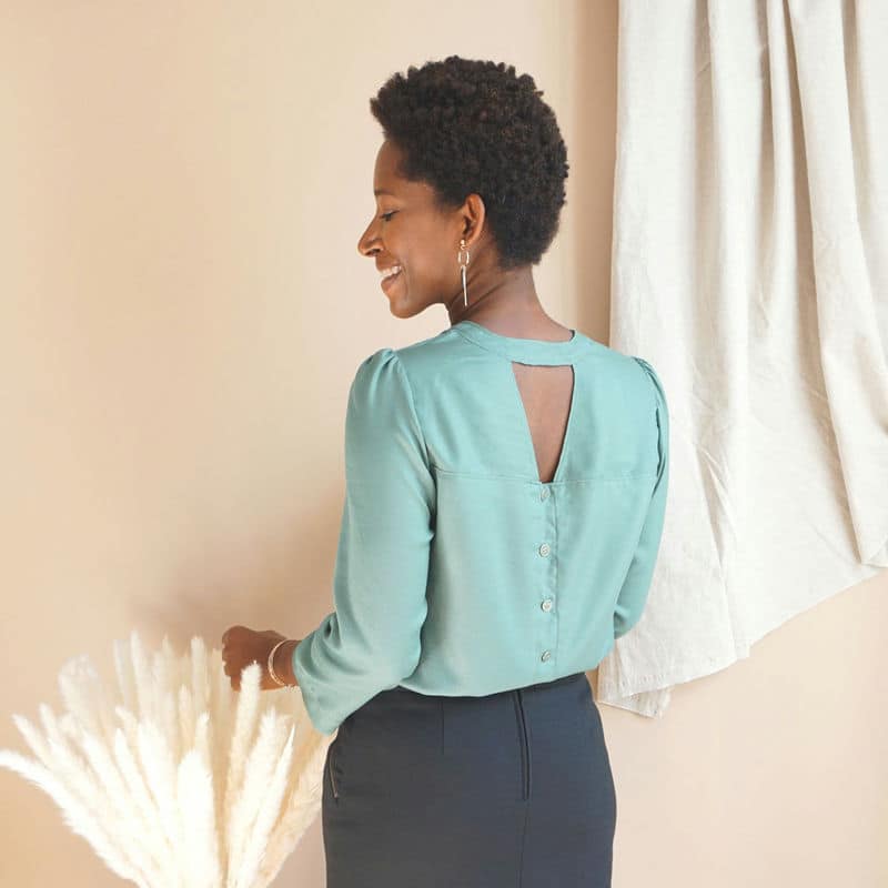 Woman's pattern blouse or dress Tiga