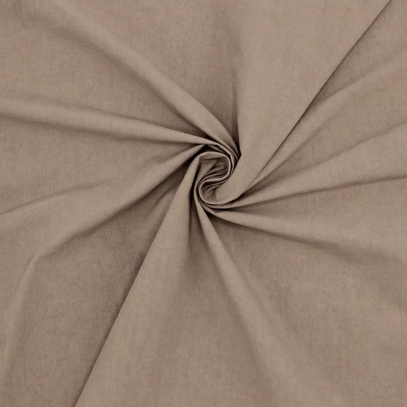 100% cotton lining fabric - brown