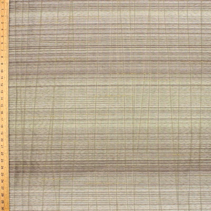 Cloth of 3m Double-sided jacquard veil - beige