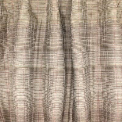 Cloth of 3m Double-sided jacquard veil - beige / rust