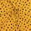Jersey fabric with dots - ochre