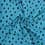Jersey fabric with dots - teal