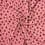 Jersey fabric with dots - old pink