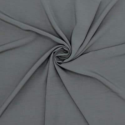 Plain viscose fabric - grey