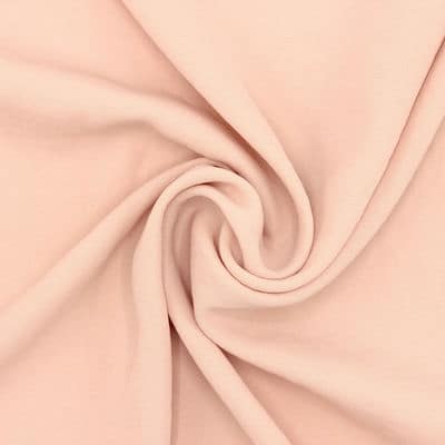 Tissu en polyester extensible - rose