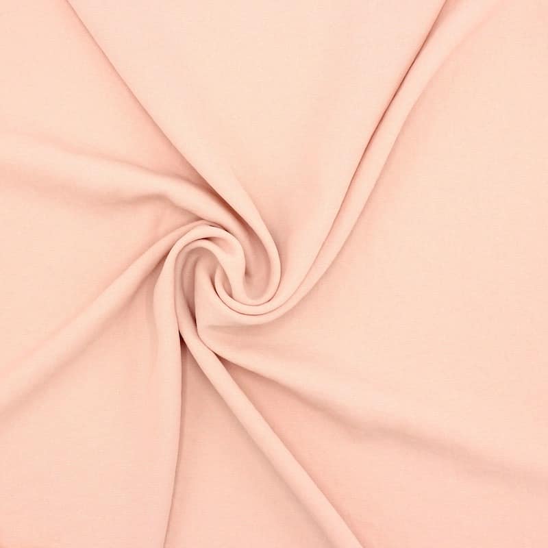 Tissu en polyester extensible - rose