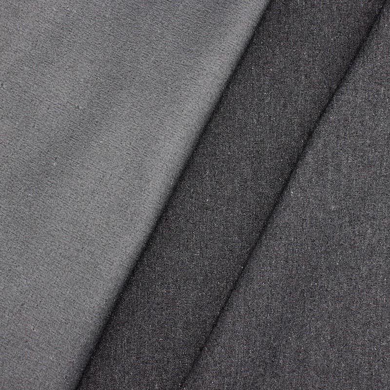 Plain coated cloth - black